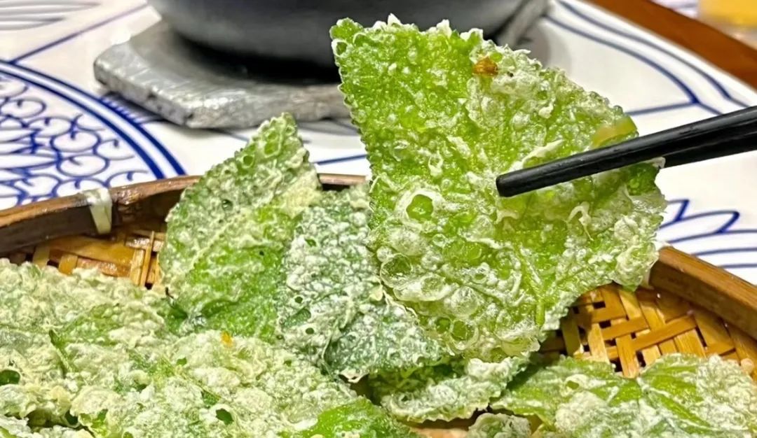 逃离城市计划！鲜嫩适口、绿色自然的酥炸翠叶你爱吗？(图4)